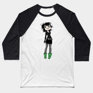 Vampire Girl Baseball T-Shirt